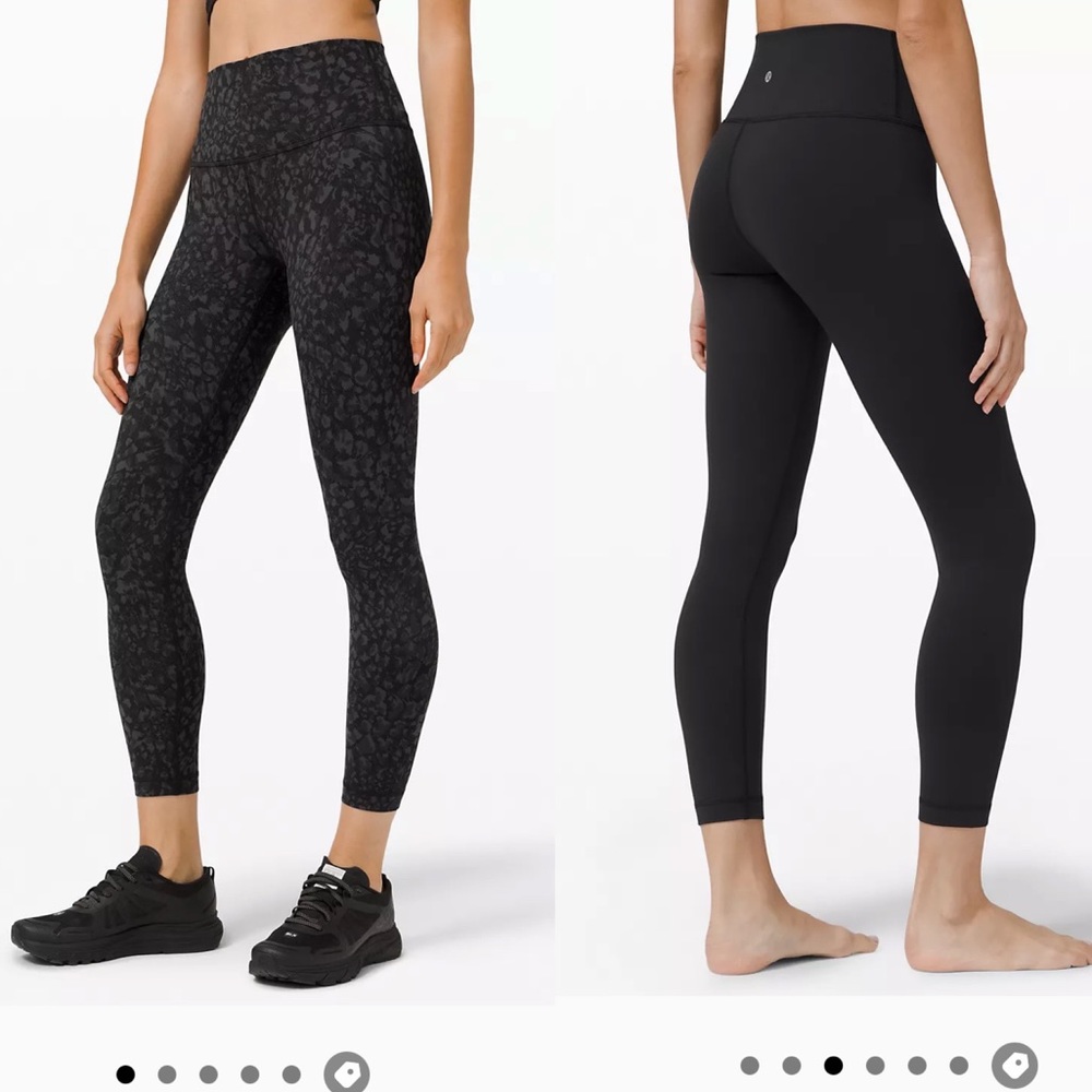 2 pairs of lululemon leggings